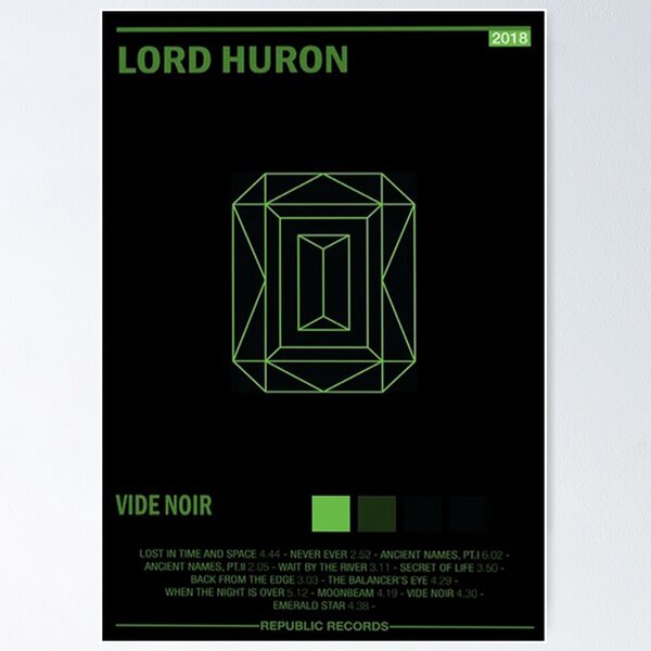 Artikel-Vorschau von Lord Huron Albumcover - Void Noir Album, designt und verkauft von bakerpamle.