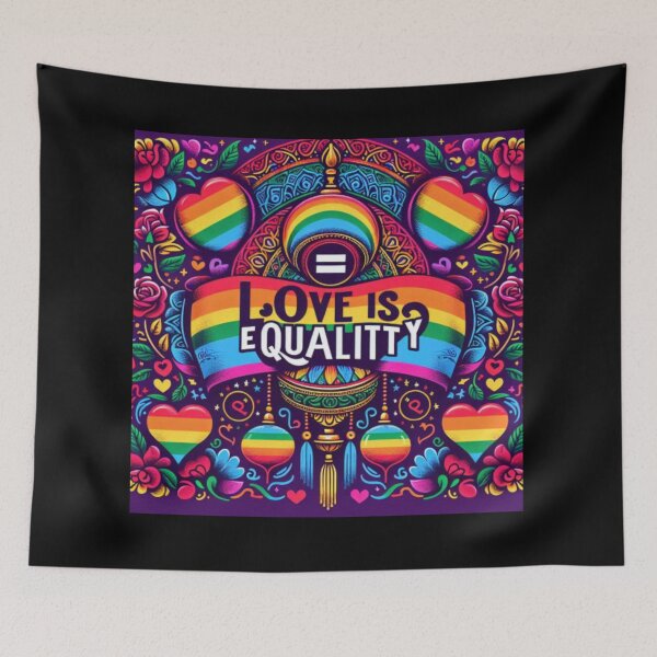 Item preview, Love is equality designed and sold by NEO Jason vamp GO FOR PEACE AND UNITY.