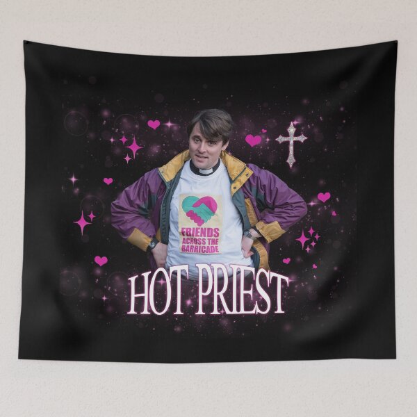 Item preview, "Hot Priest" Father Peter from Derry Girls designed and sold by aqsanator.