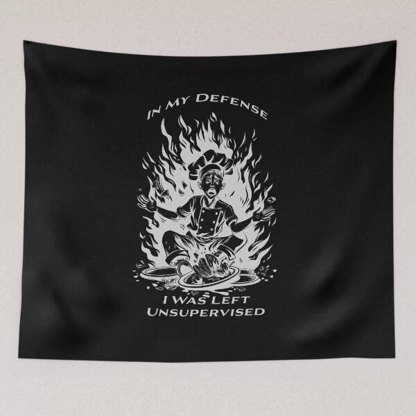 Item preview, Unsupervised Chef designed and sold by SmallOwlDesign.