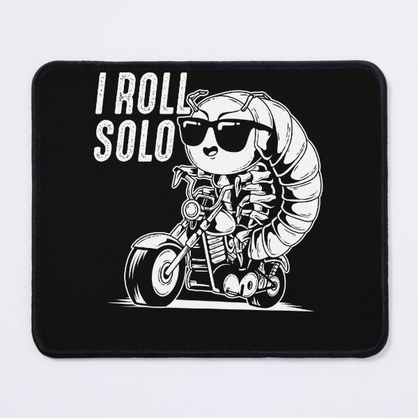 Item preview, Isopod Roly Poly Pill Bug Rollie Pollie Insect I Roll Solo designed and sold by Crush Retro®.