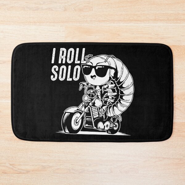 Item preview, Isopod Roly Poly Pill Bug Rollie Pollie Insect I Roll Solo designed and sold by Crush Retro®.