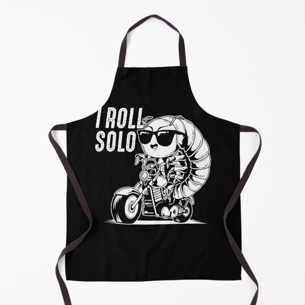 Item preview, Isopod Roly Poly Pill Bug Rollie Pollie Insect I Roll Solo designed and sold by Crush Retro®.