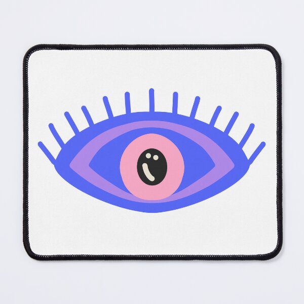 Item preview, Big blue and pink eye designed and sold by KaroLeenaDesign.
