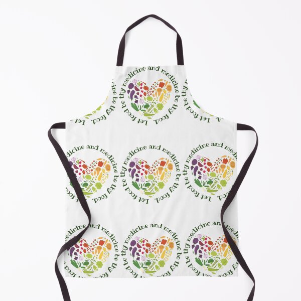 Item preview, Multi-Colored Food=Medicine Hippocrates Quote designed and sold by MochaMeli.