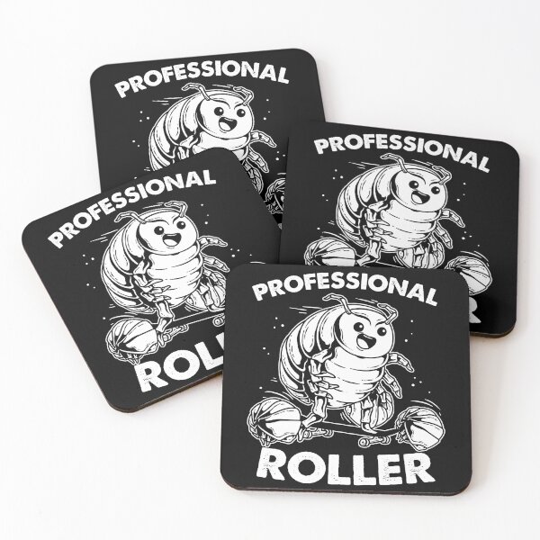 Item preview, Isopod Roly Poly Pill Bug Rollie Pollie Insect Pro Roller designed and sold by Crush Retro®.