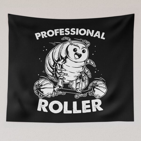 Item preview, Isopod Roly Poly Pill Bug Rollie Pollie Insect Pro Roller designed and sold by Crush Retro®.