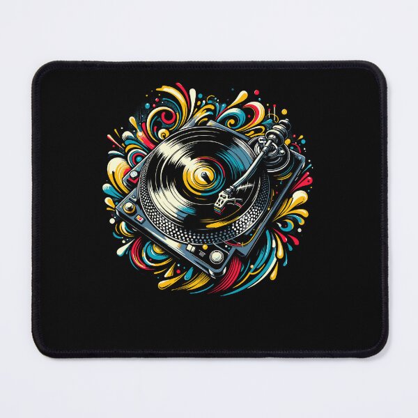 Item preview, Turntable Graffiti Music Artwork Urban Vibes designed and sold by Dressed For Duty.