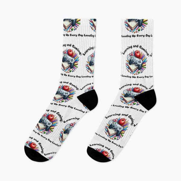 Item preview, Learning and Gaming: Leveling Up Every Day designed and sold by Ridingondaydrea.