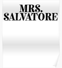 Mrs Salvatore | TV Meme Movie Poster