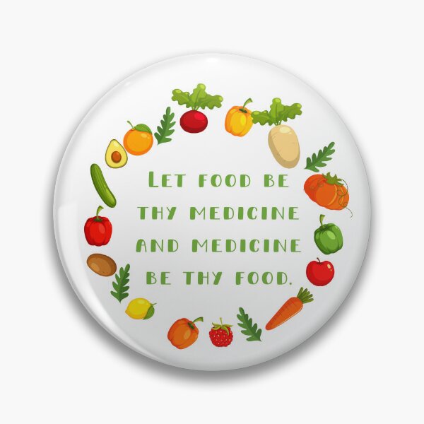 Item preview, Food=Medicine Hippocrates Quote Frame designed and sold by MochaMeli.