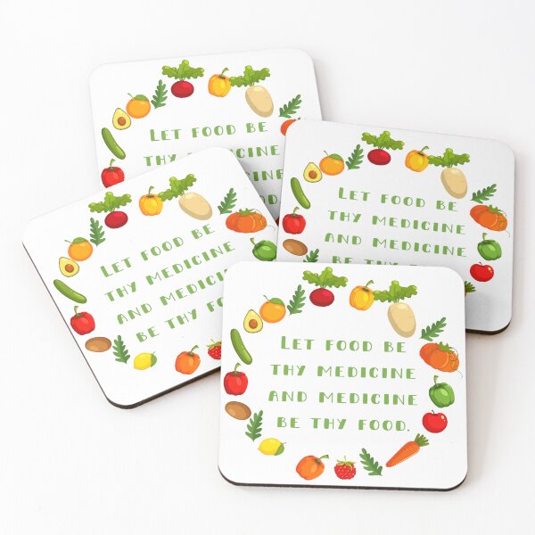 Item preview, Food=Medicine Hippocrates Quote Frame designed and sold by MochaMeli.