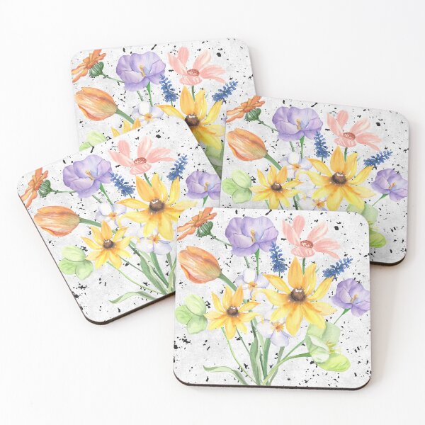 Item preview, BEAUTIFUL PURPLE,YELLOW, PINK WILD FLOWER designed and sold by Max & Jacob Publishing.