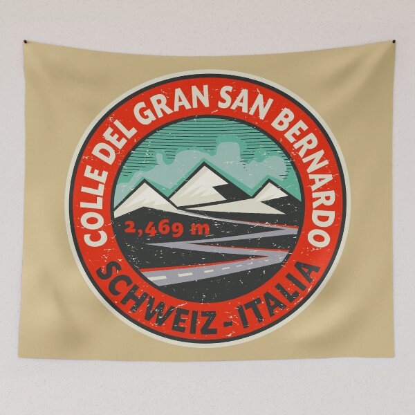 Item preview, Paso del Gran San Bernardo, Colle del Gran San Bernardo, Suiza - Italia designed and sold by studio838.