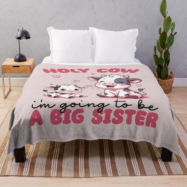Item preview, Holy Cow I'm Going To Be A Big Sister designed and sold by stylesip.