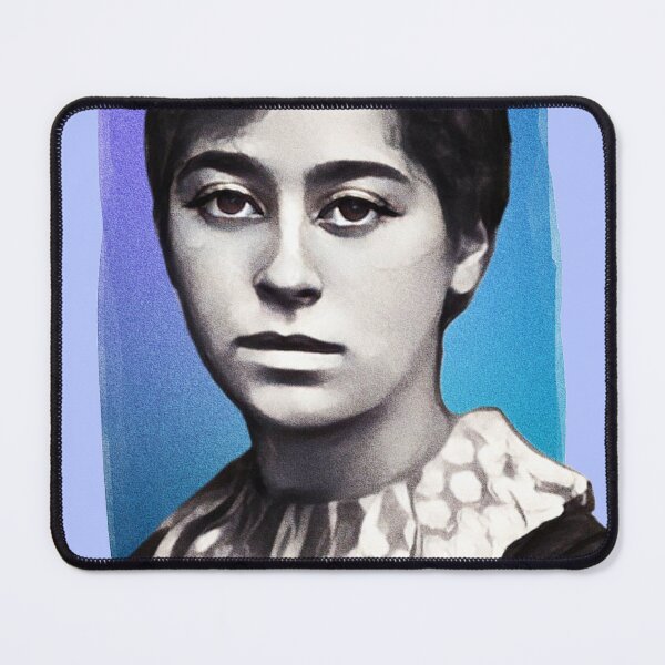 Item preview, English Poet Amy Levy - blue - illustration designed and sold by Litstoy.