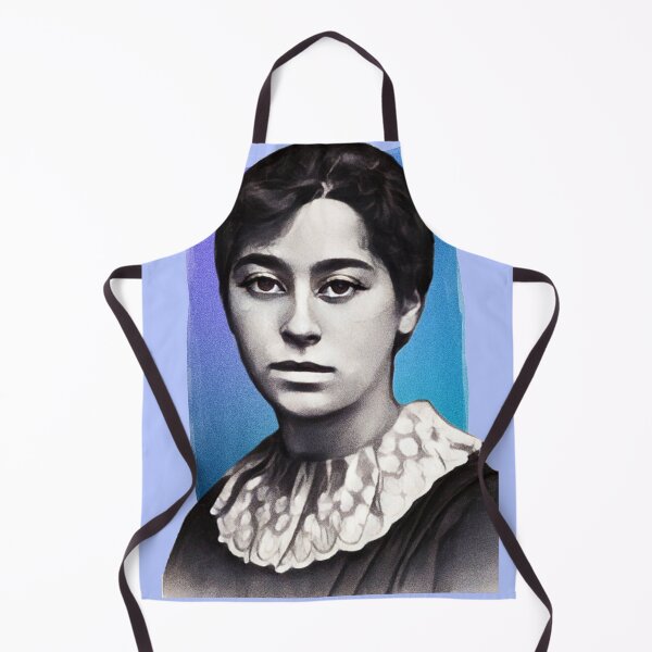 Item preview, English Poet Amy Levy - blue - illustration designed and sold by Litstoy.