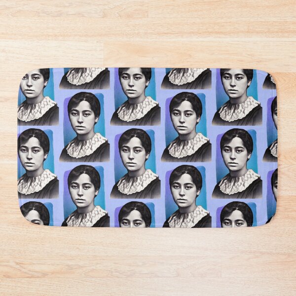 Item preview, English Poet Amy Levy - blue - illustration  designed and sold by Litstoy.