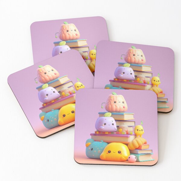 Item preview, illustration books in the style of kawaii art designed and sold by Nanthikan.