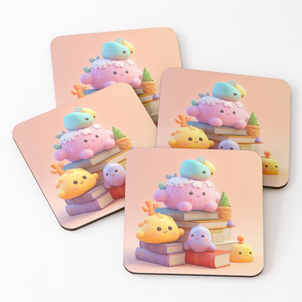 Item preview,  illustration books in the style of kawaii art designed and sold by Nanthikan.