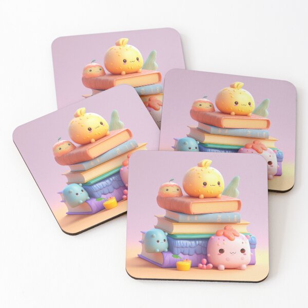 Item preview, illustration books in the style of kawaii art designed and sold by Nanthikan.