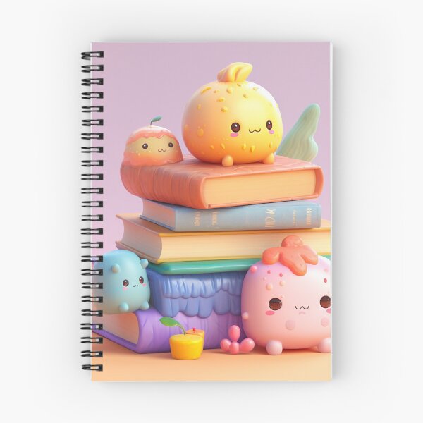 Item preview, illustration books in the style of kawaii art designed and sold by Nanthikan.