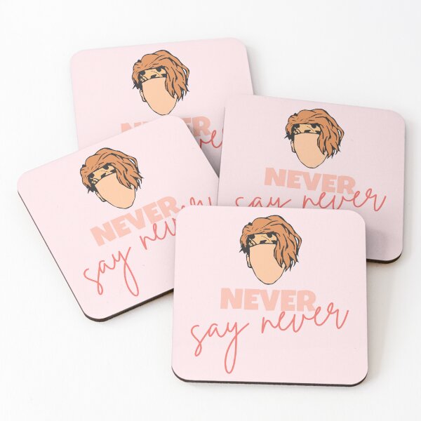 Item preview, Never Say Never designed and sold by Fanverse Merchandise.