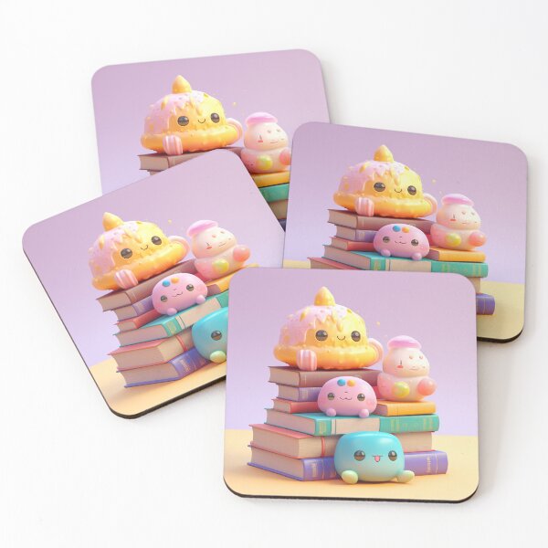 Item preview, illustration books in the style of kawaii art designed and sold by Nanthikan.
