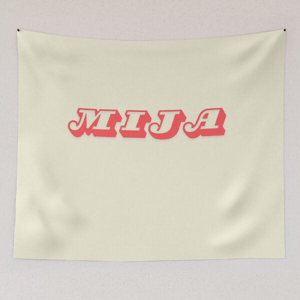 Item preview, MIJA designed and sold by Swooncake Press.