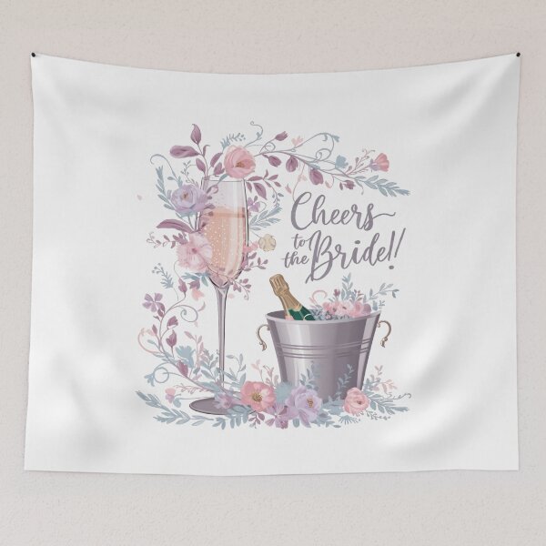 Item preview, Cheers to the Bride - Elegant Bridal Shower designed and sold by behnay.