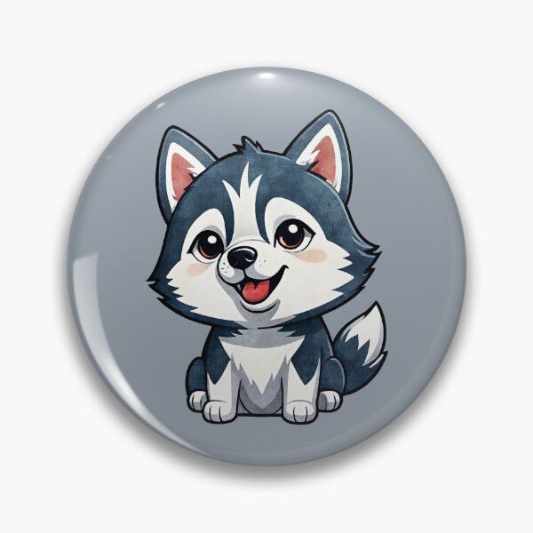Item preview, Adorable husky puppy designed and sold by strixvariaart.