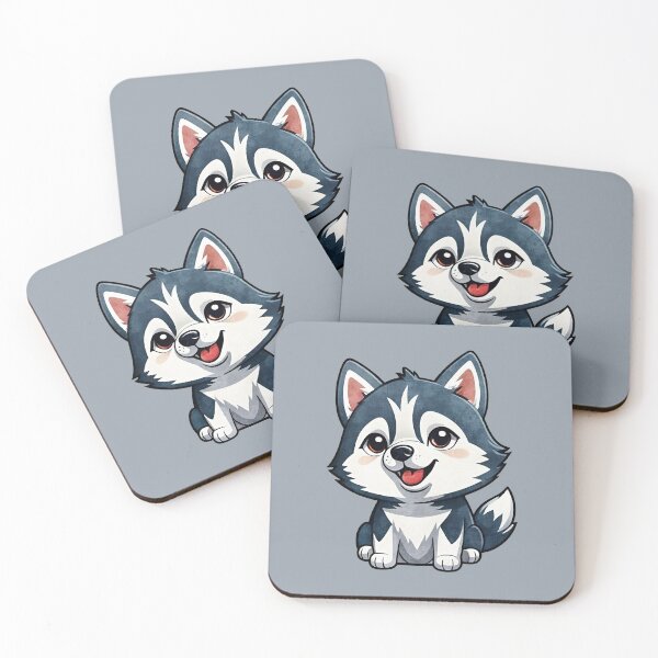 Item preview, Adorable husky puppy designed and sold by strixvariaart.
