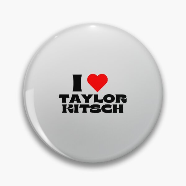 Item preview, I Love Taylor Kitsch - Black Fonts designed and sold by Itsheartshop.