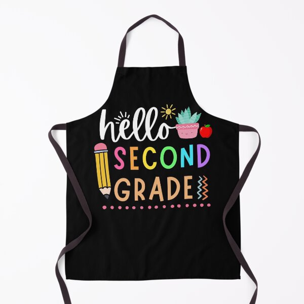 Item preview, Hello Second Grade Back to School - Teacher Kids designed and sold by thebest-2studio.