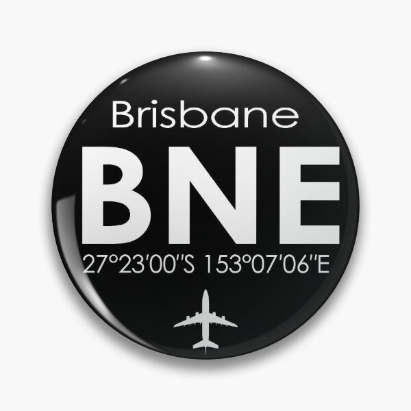 Item preview, BNE, Brisbane Airport BNE IATA Code designed and sold by Fly Buy Wear.