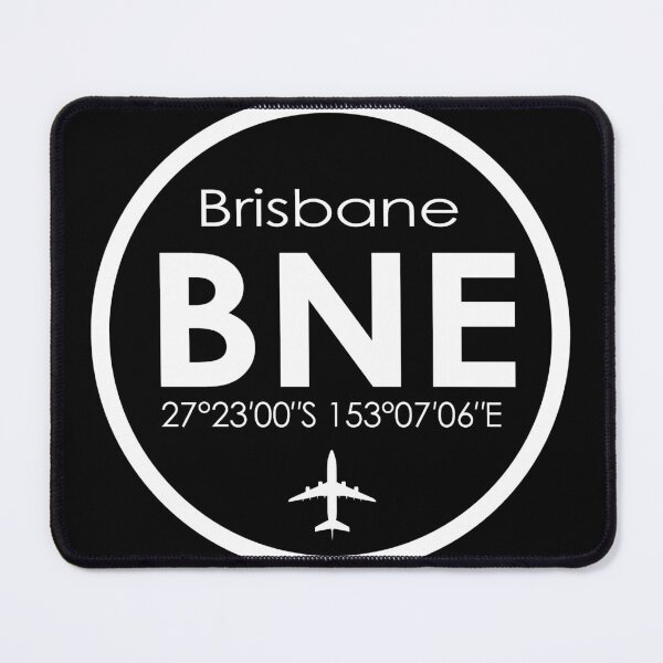 Item preview, BNE, Brisbane Airport BNE IATA Code designed and sold by Fly Buy Wear.