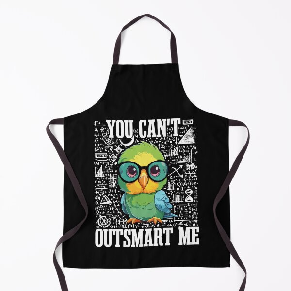 Item preview, You Cant Outsmart Me Funny Pet Bird Lover, Bossy Naughty Parakeet Cockatiel, Parrot Macaw Owner, Quick Witted Smart designed and sold by Peculiarts.