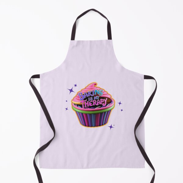 Item preview, Baking is my therapy designed and sold by AldeaPod.