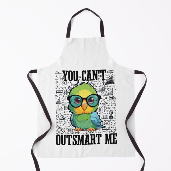 Item preview, You Cant Outsmart Me Funny Pet Bird Lover, Bossy Naughty Parakeet Cockatiel, Parrot Macaw Owner, Quick Witted Smart designed and sold by Peculiarts.