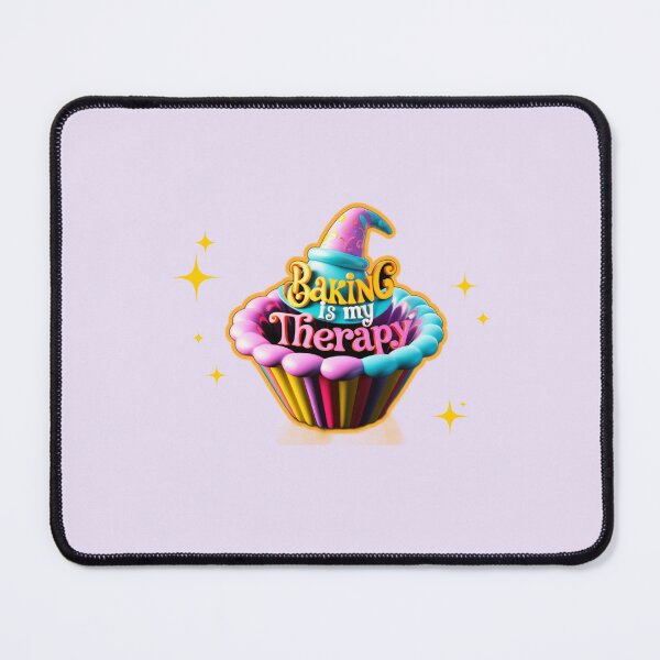 Item preview, Baking is my therapy designed and sold by AldeaPod.