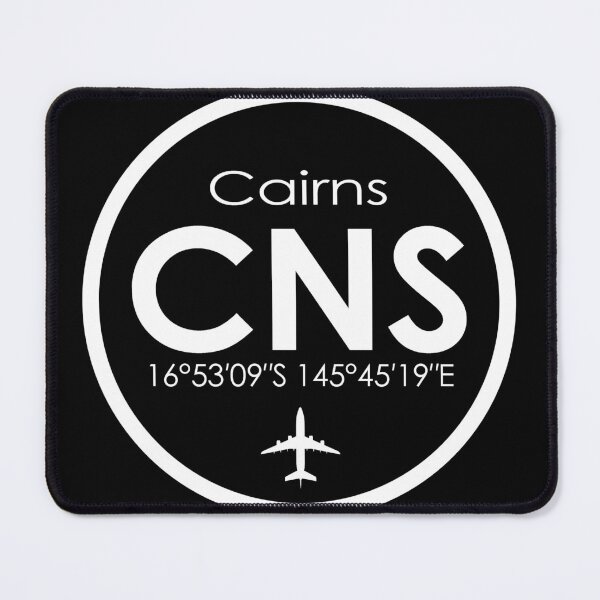 Item preview, CNS, Cairns Airport CNS IATA Code designed and sold by Fly Buy Wear.