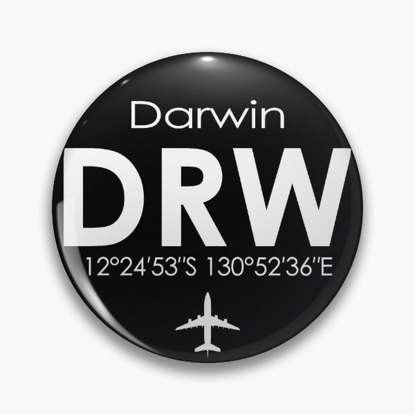 Item preview, DRW, Darwin Airport DRW IATA Code designed and sold by Fly Buy Wear.