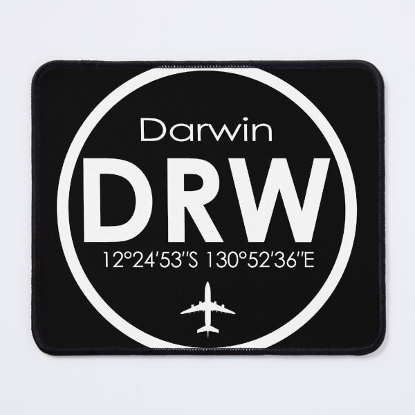 Item preview, DRW, Darwin Airport DRW IATA Code designed and sold by Fly Buy Wear.