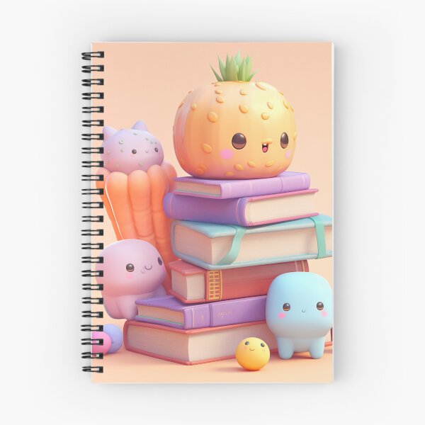 Item preview, illustration books in the style of kawaii art designed and sold by Nanthikan.