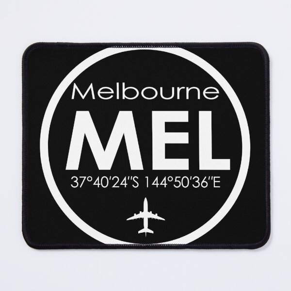 Item preview, MEL, Melbourne Airport MEL IATA Code designed and sold by Fly Buy Wear.