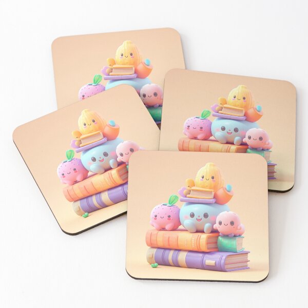 Item preview, illustration books in the style of kawaii art designed and sold by Nanthikan.