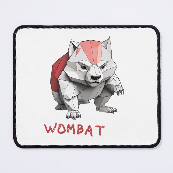 Item preview, Geometric Wombat designed and sold by pUNKnown.