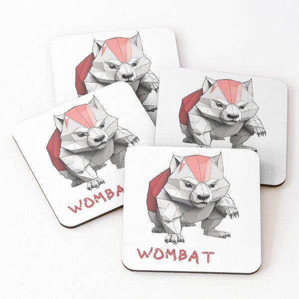 Item preview, Geometric Wombat designed and sold by pUNKnown.