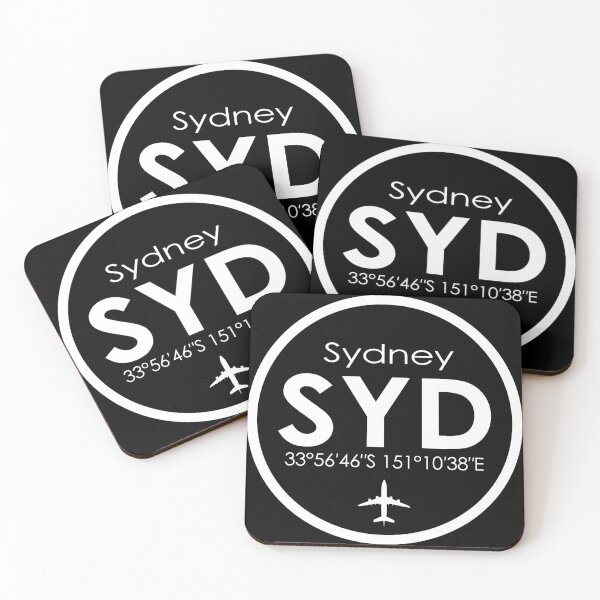 Item preview, SYD, Sydney Airport SYD IATA Code designed and sold by Fly Buy Wear.