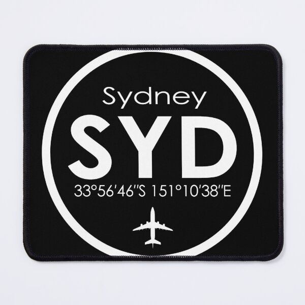 Item preview, SYD, Sydney Airport SYD IATA Code designed and sold by Fly Buy Wear.